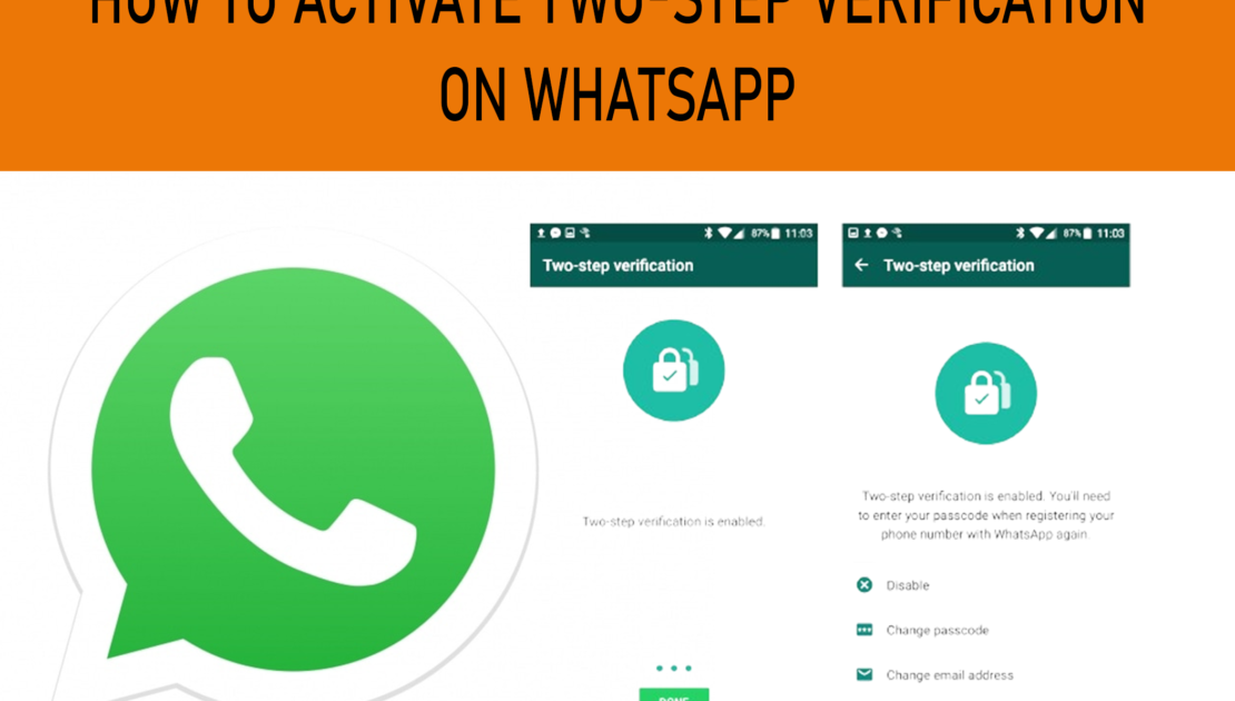 how to activate two-step verification on whatsapp