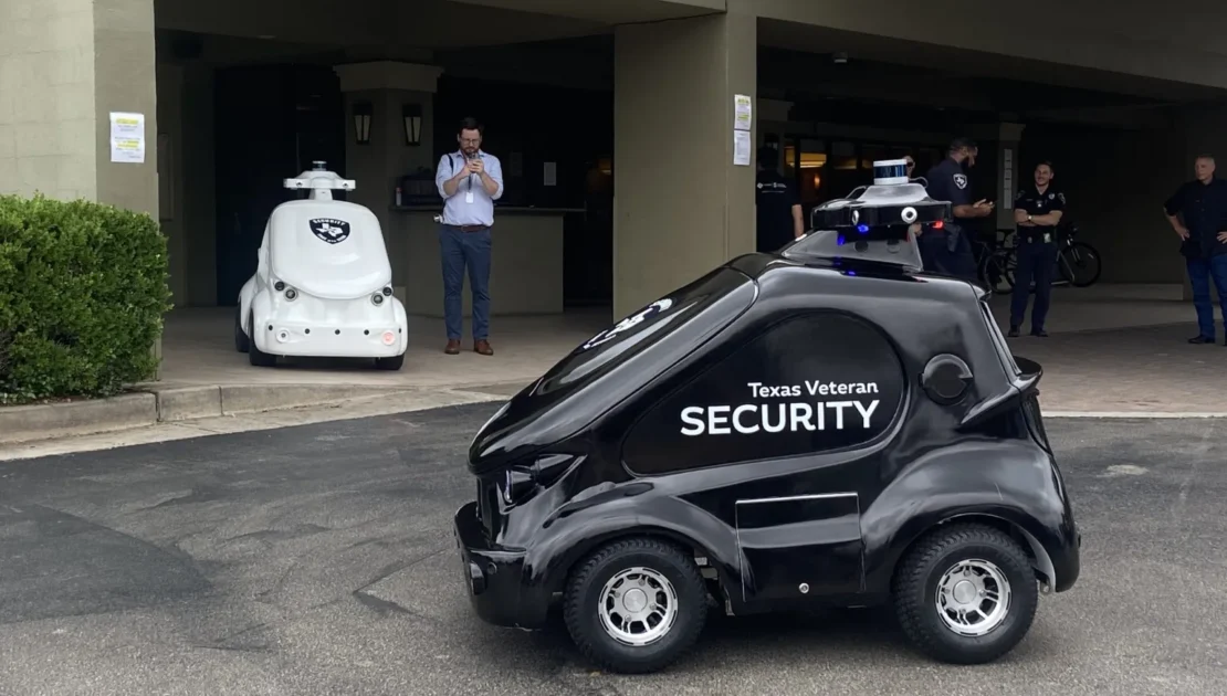 San Antonio security company tests surveillance robots