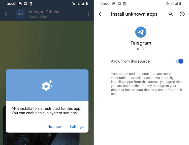 Android Telegram users hit by zero-day exploit
