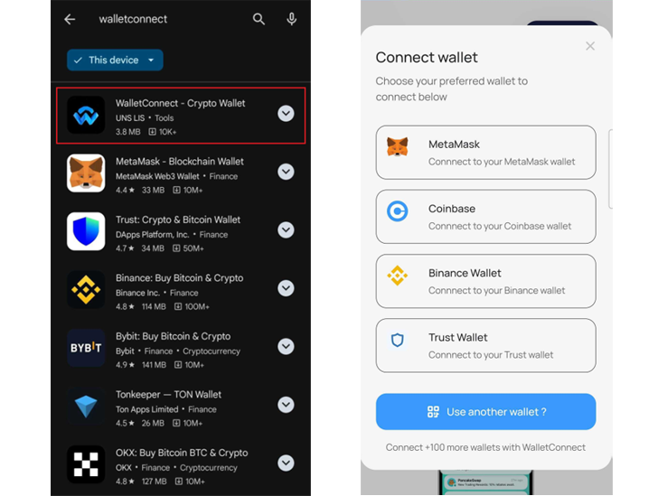 Crypto Scam App Disguised as WalletConnect Steals $70K