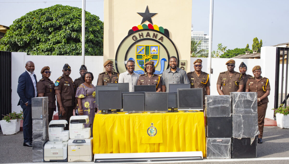 Cyber1Defense Donates To Ghana Prison Service